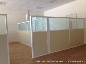 kısa ofis bölme