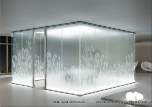 cam cama modüller duvar