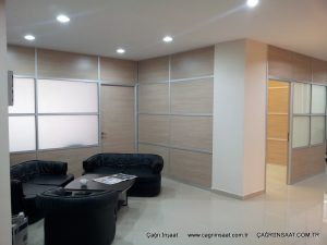 burak plaza ses yalıtımlı bölme duvar