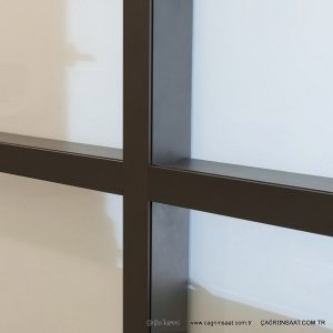 bölme duvar sistem detayı