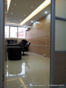 ısı ve ses yalıtımlı bölme duvar istoç ofis