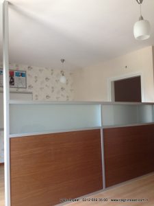 seperatör kısa bölme duvar