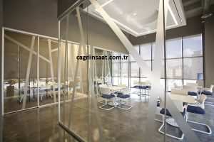 Doğuş Oto Çağrı İnşaat Ofis Duvar Bölme